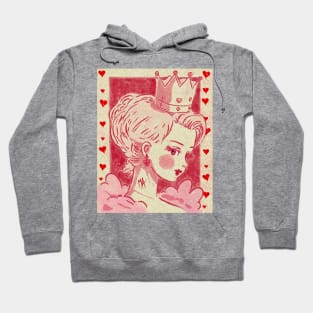 Queen of Hearts (la reina de corazones) Hoodie